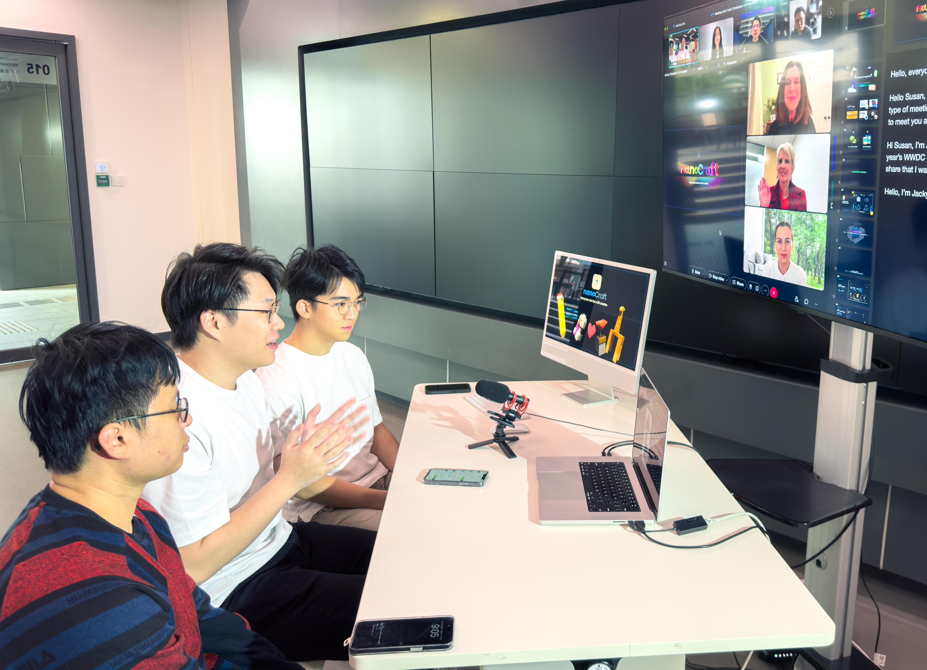 再次與 Apple 團隊交流產品理念